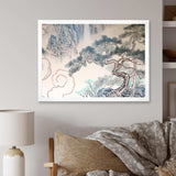 Chinese Blue Tree Art
