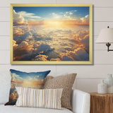 Sky Whispering Clouds - Landscapes Canvas Wall Art