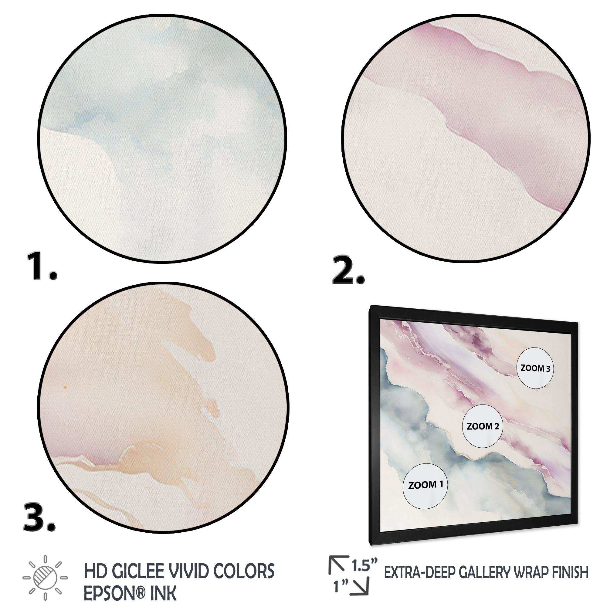 Mystery Of The Waves In Elevated Blush IV