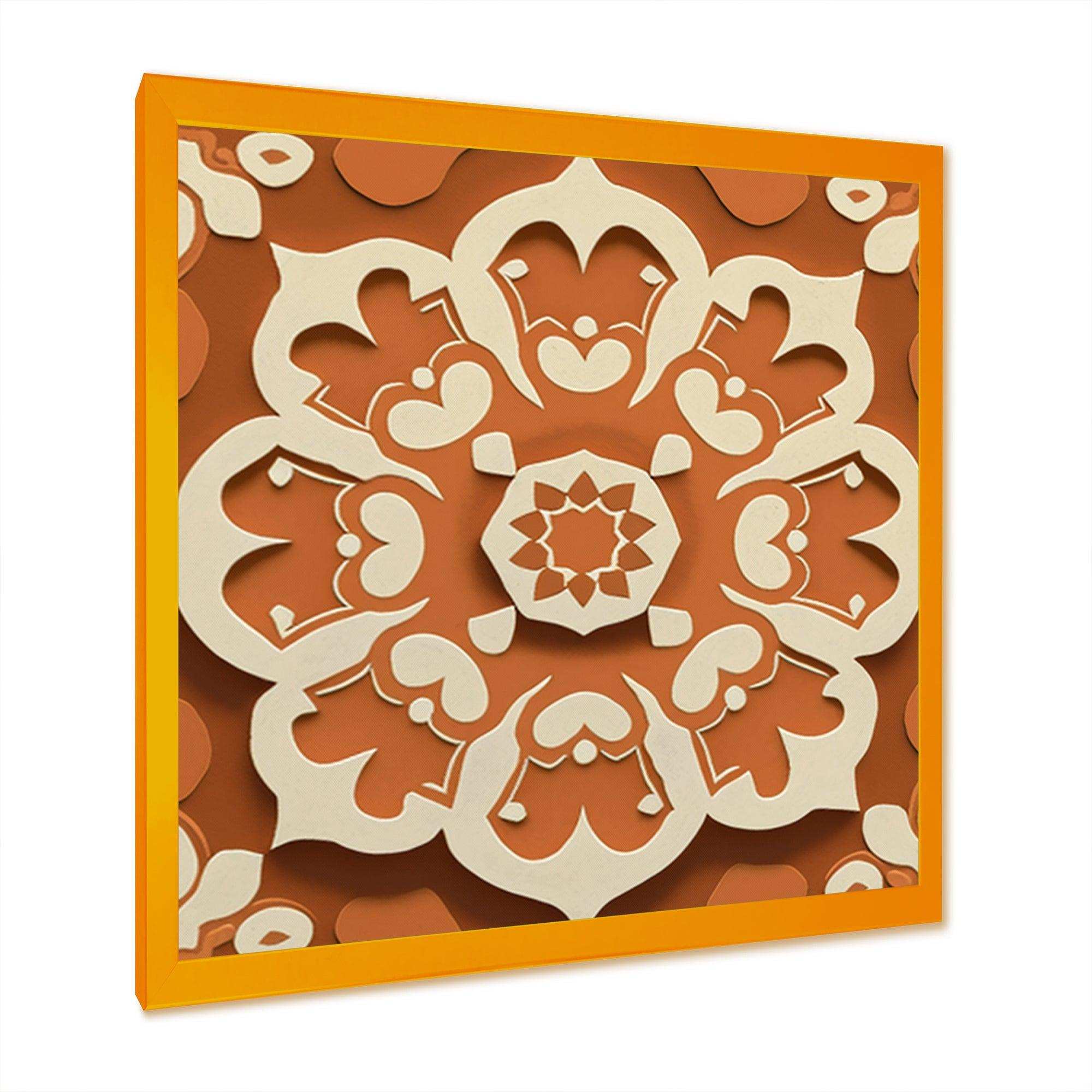 Moroccoan Tiles In Earth Tones I