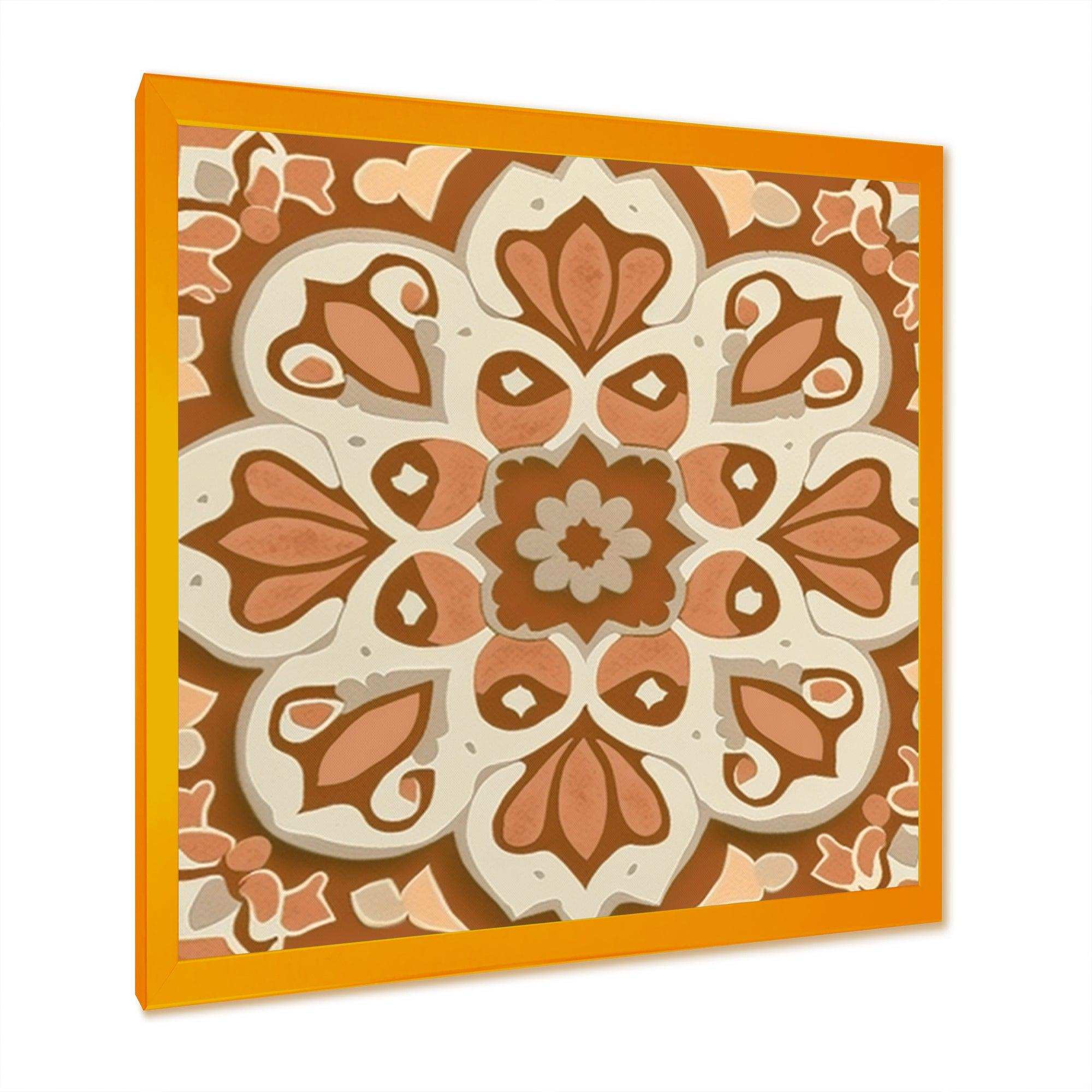 Moroccoan Tiles In Earth Tones II