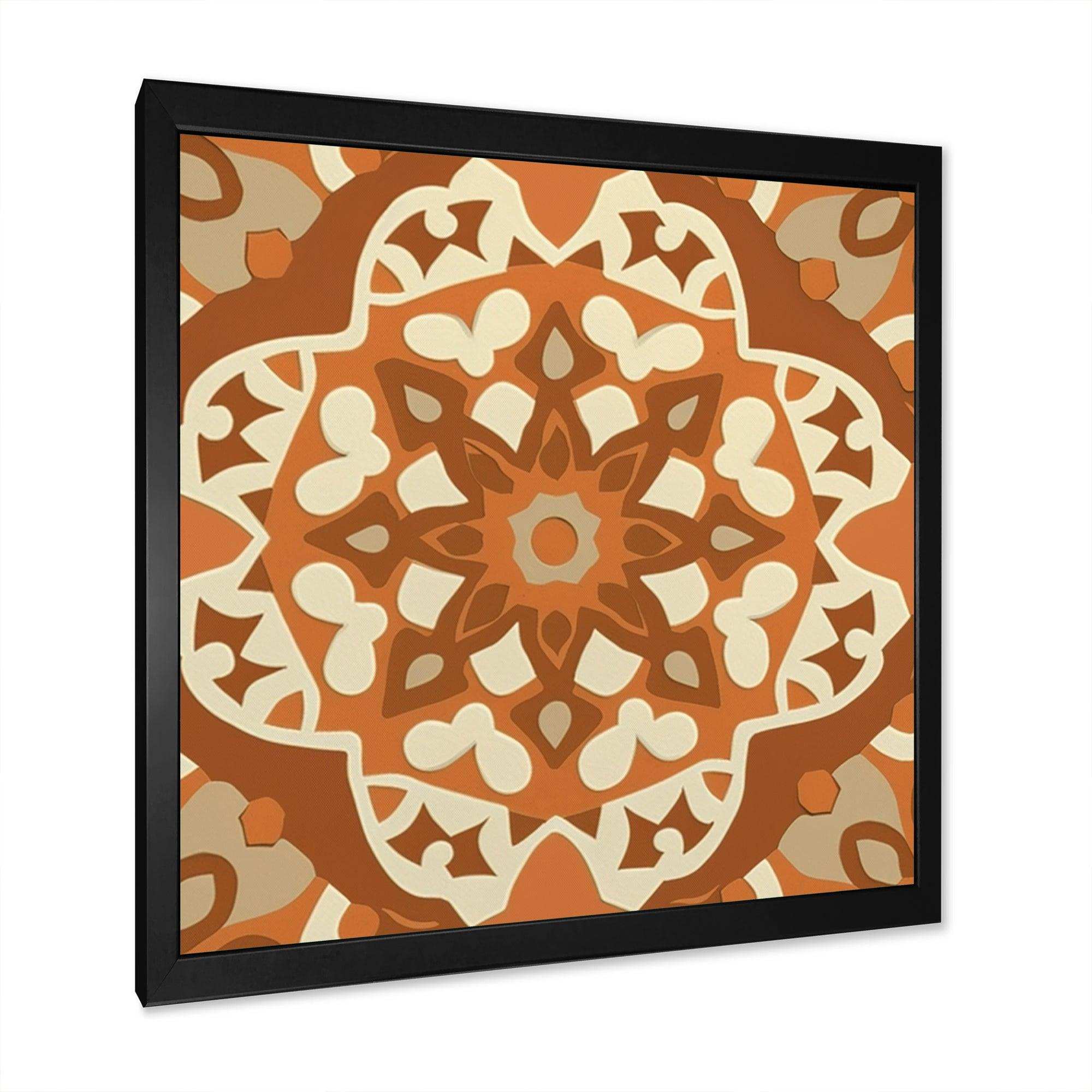 Moroccoan Tiles In Earth Tones III