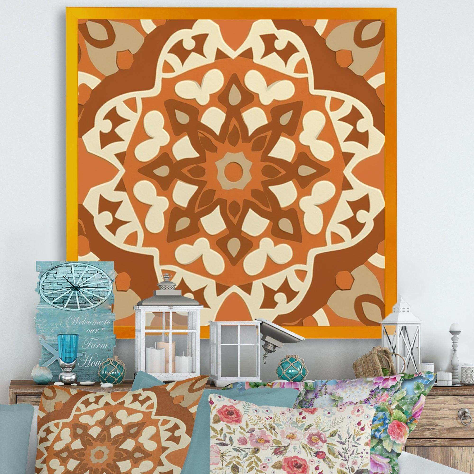 Moroccoan Tiles In Earth Tones III