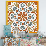 Moroccoan Tiles In Earth Tones V