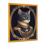 Portrait Of A Royal Blue Cat Prince I