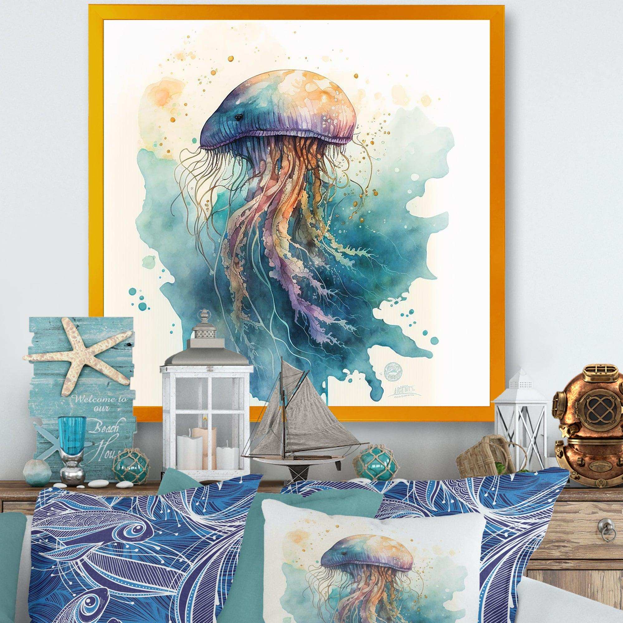 Colorful Deepsea Jellyfish III