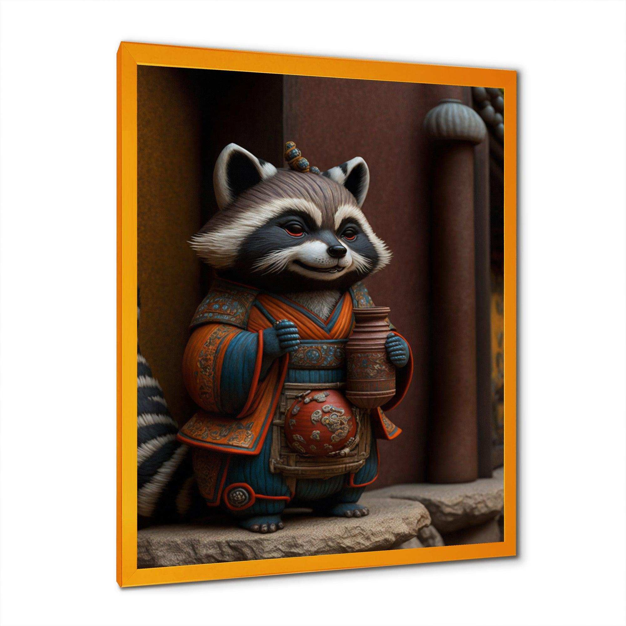 Happy Terracotta Tanuki I