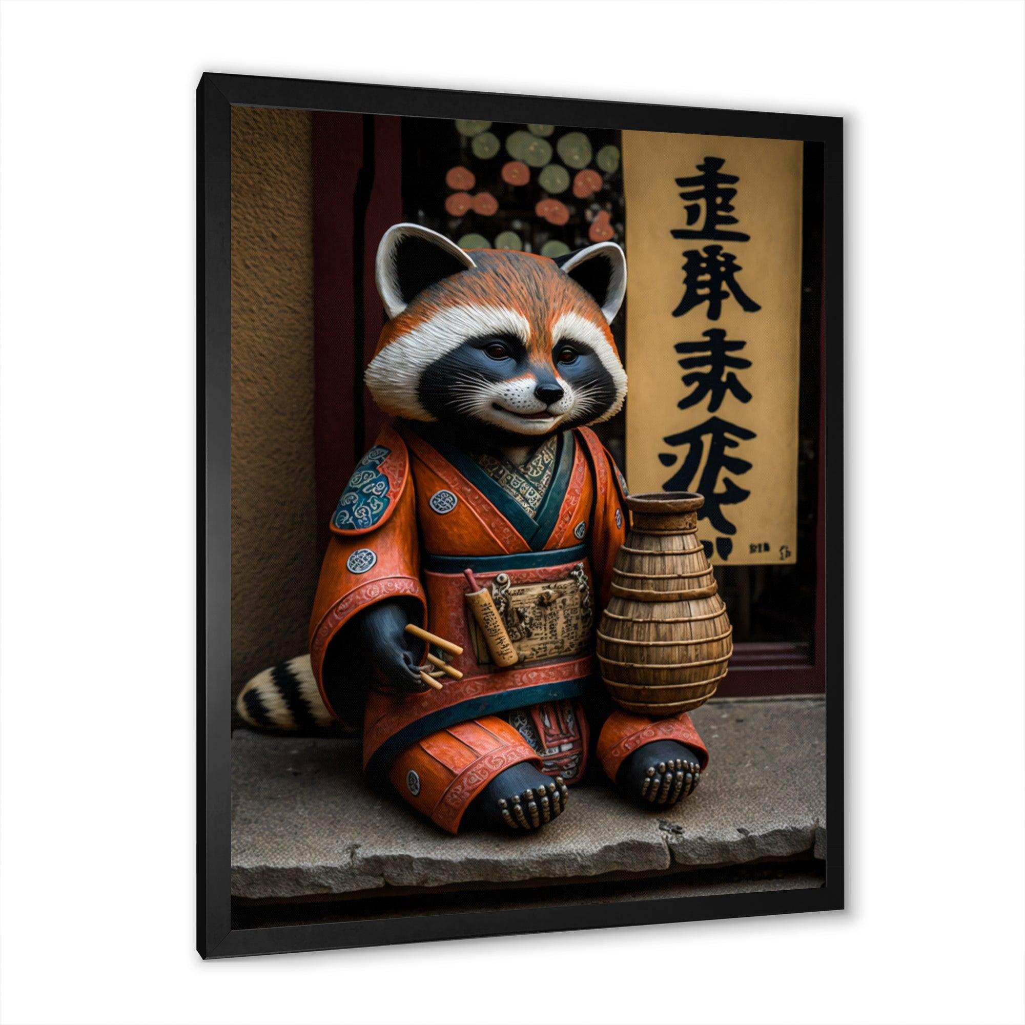 Happy Terracotta Tanuki II