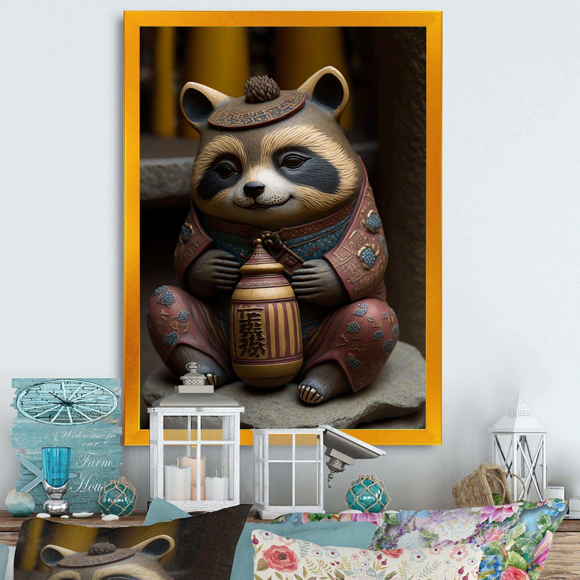 Happy Terracotta Tanuki III