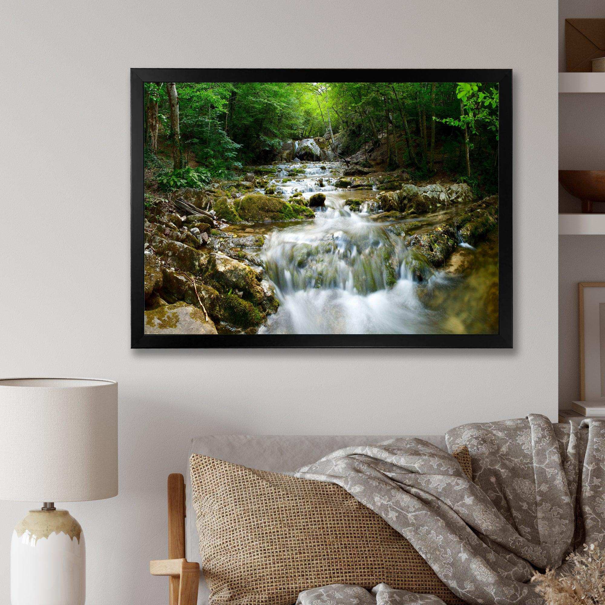 Natural Spring Waterfall