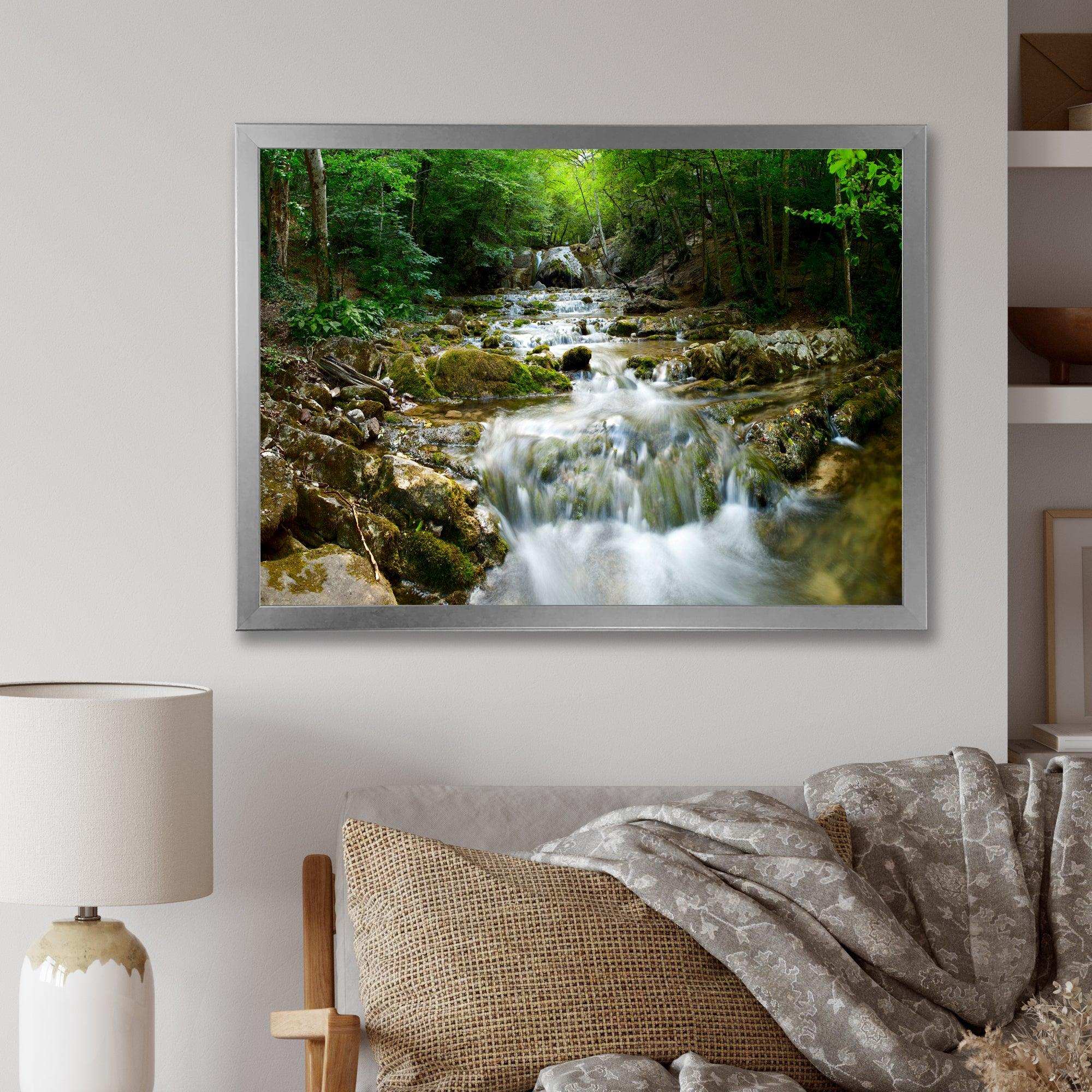 Natural Spring Waterfall