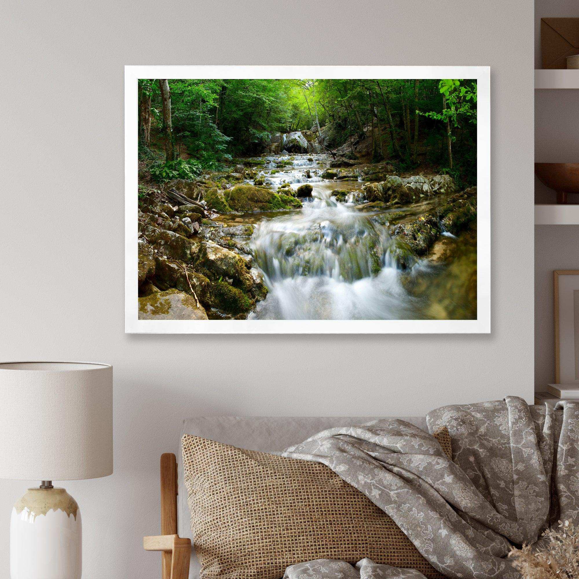 Natural Spring Waterfall