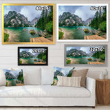 Lake Between Mountains