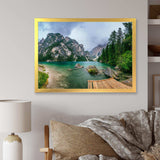 Lake Between Mountains