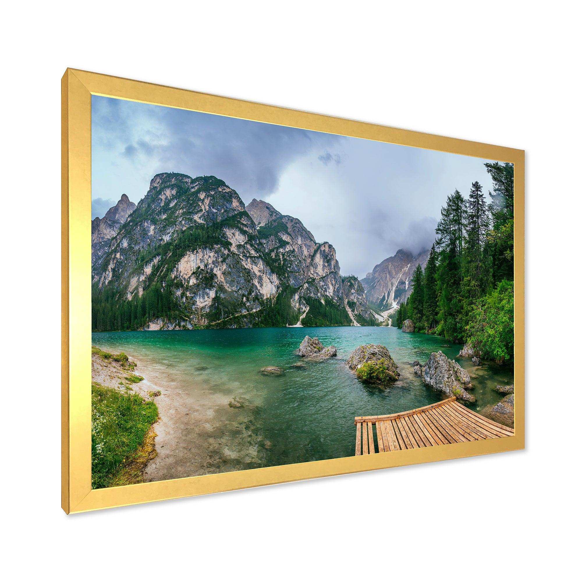 Lake Between Mountains