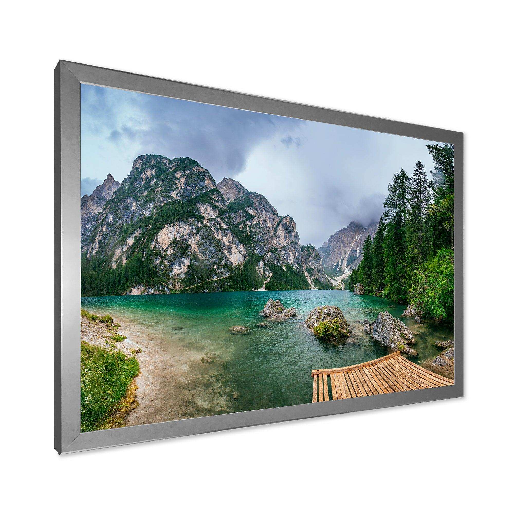 Lake Between Mountains