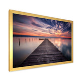 Colorful Sunset Over Lake