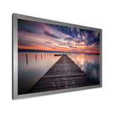 Colorful Sunset Over Lake