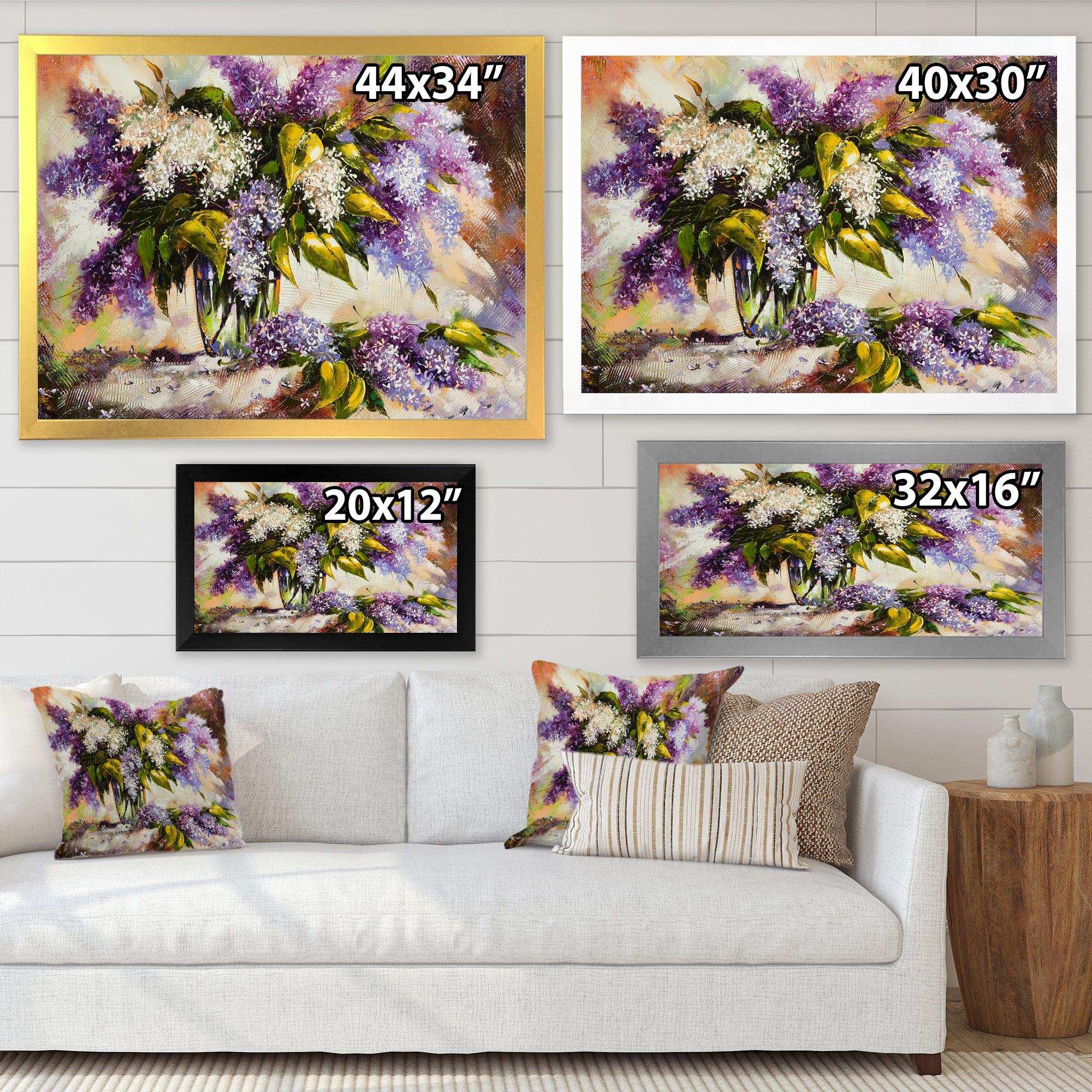 Lilac Bouquet in a Vase