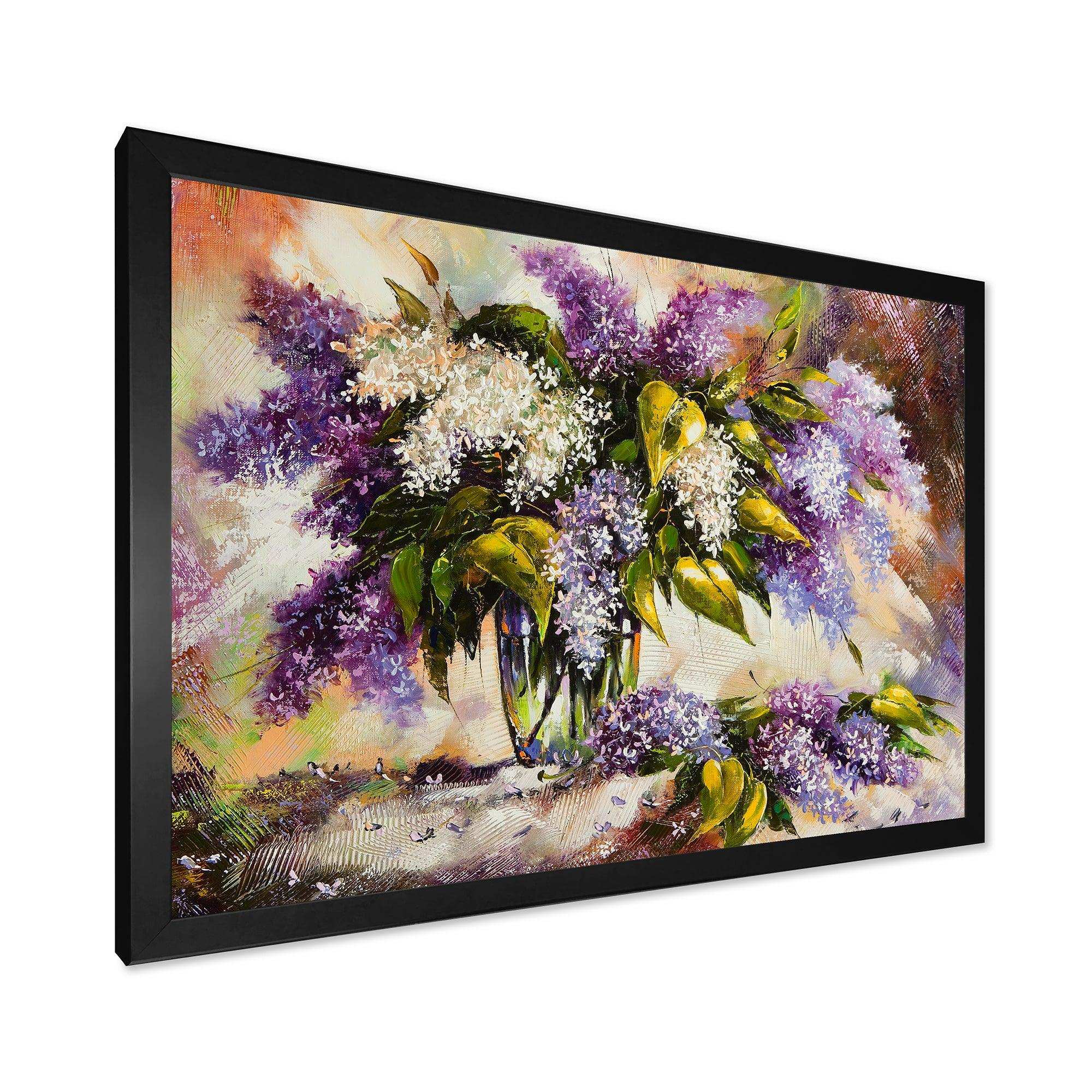 Lilac Bouquet in a Vase