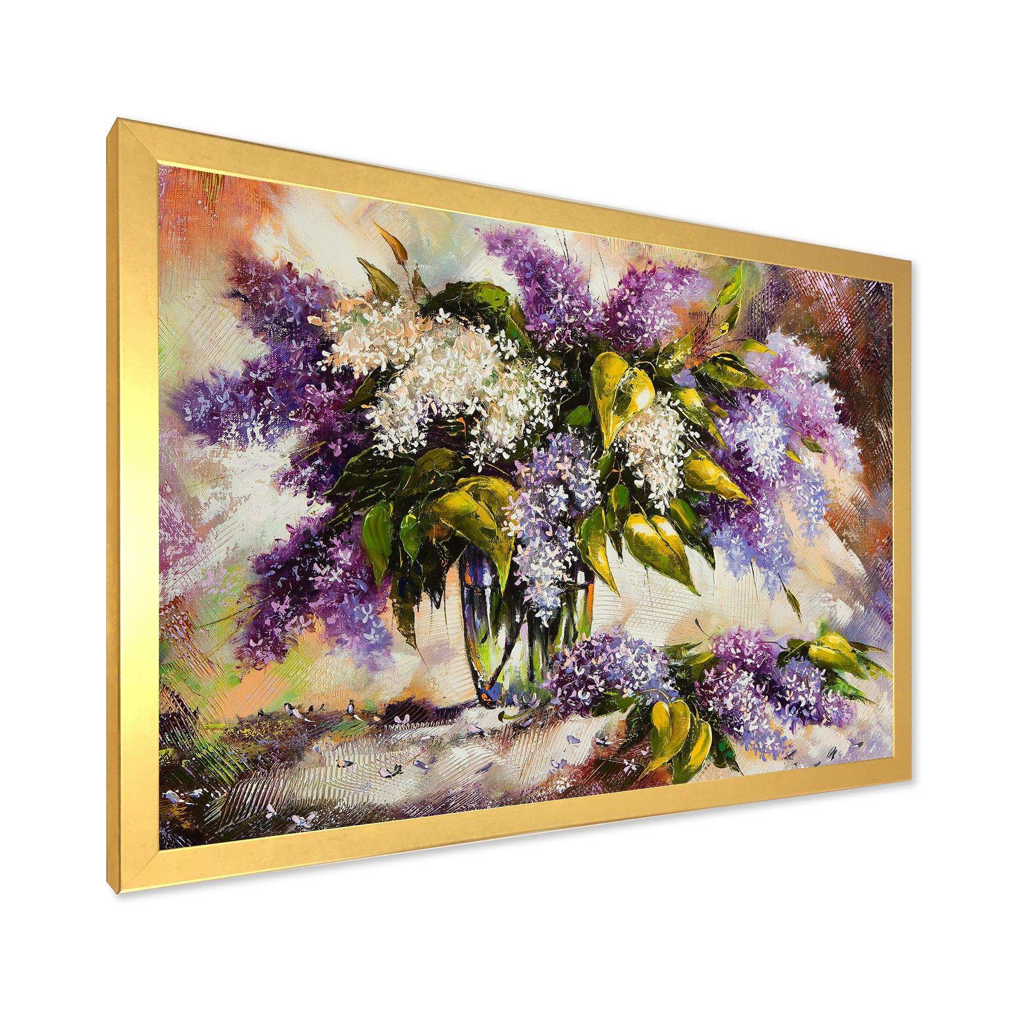 Lilac Bouquet in a Vase