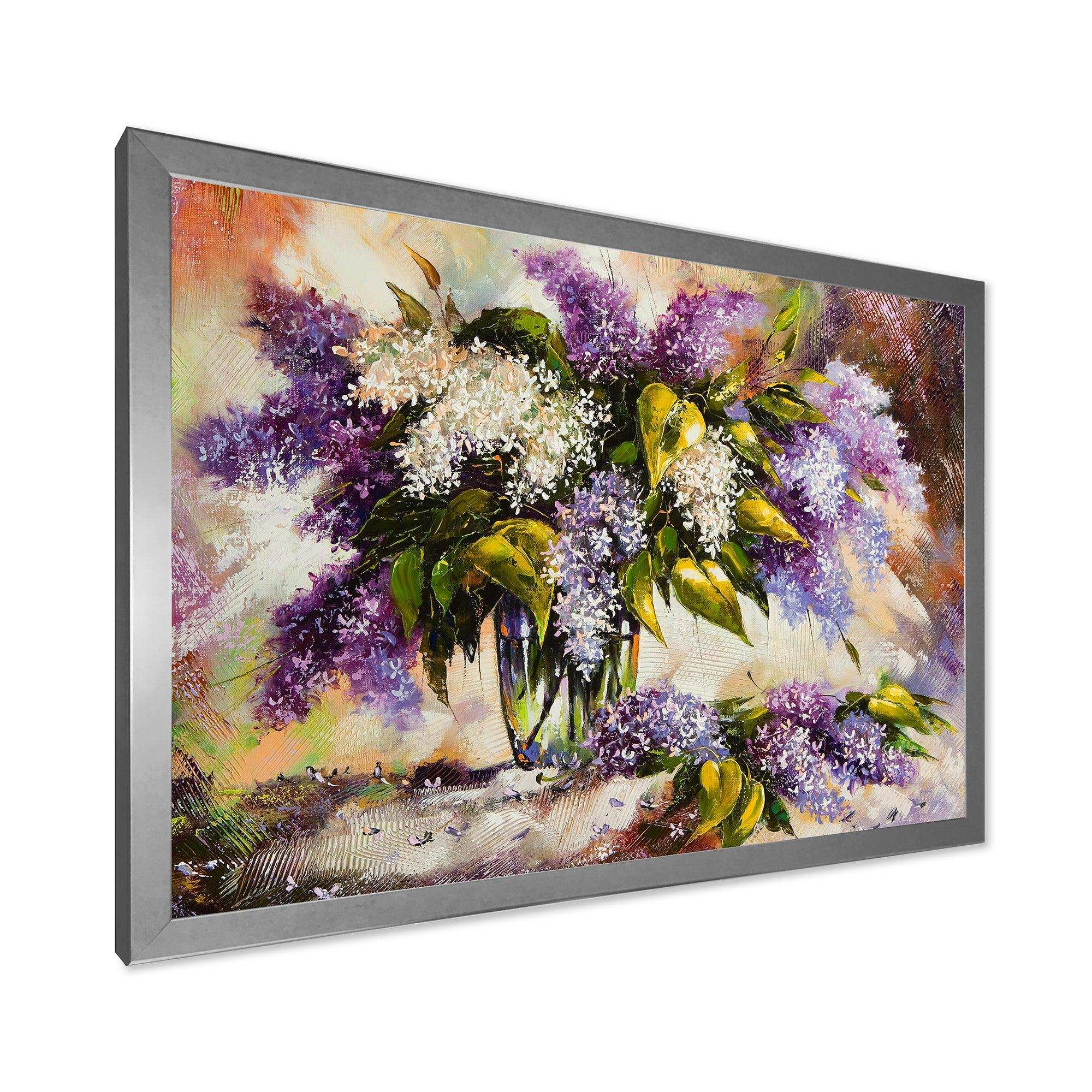 Lilac Bouquet in a Vase