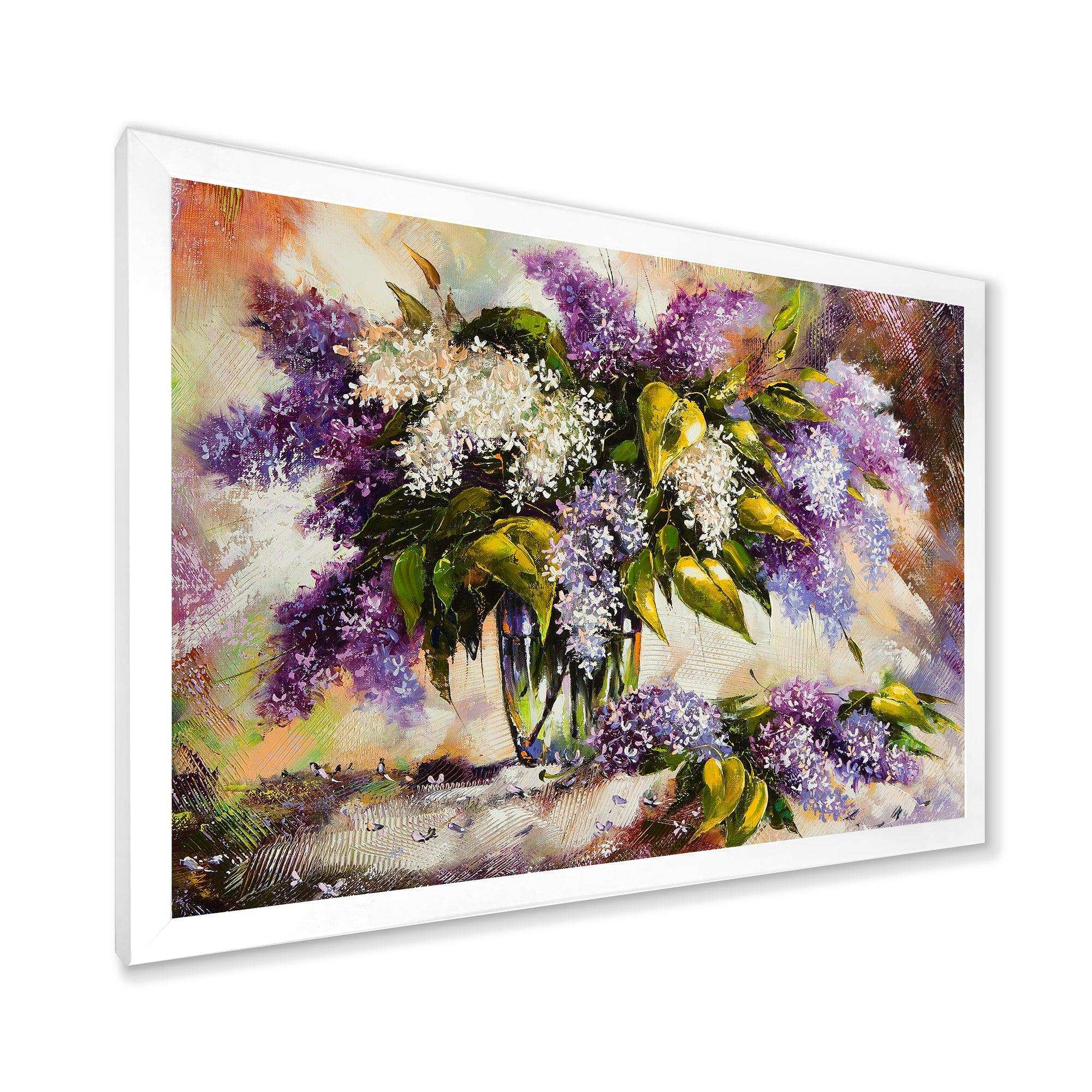 Lilac Bouquet in a Vase