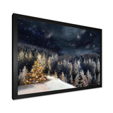 Night Forest Christmas Tree