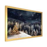 Night Forest Christmas Tree