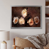 Wild Roses in Old Painting Style