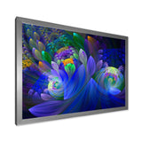 Blue Fractal Flower Bouquet