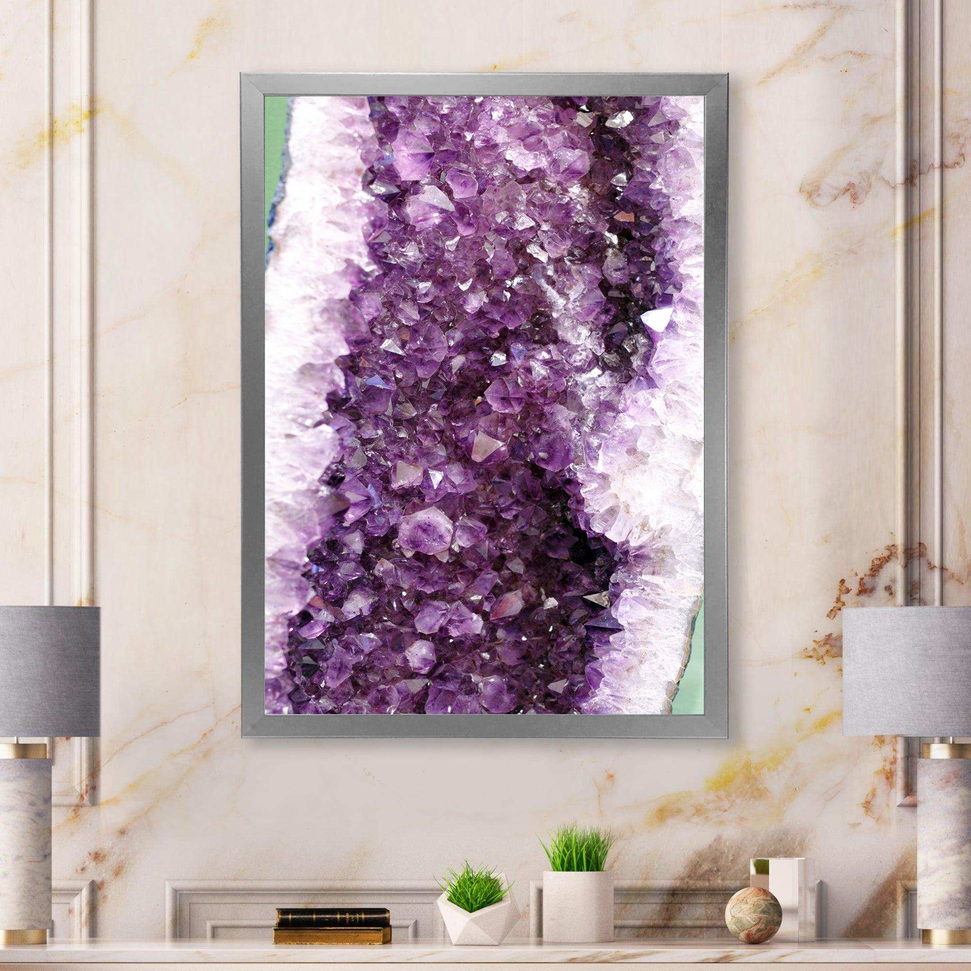 Purple Precious Stones