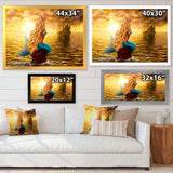 Sea Mermaid with Ghost Ship