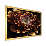 Brown Fractal Flower