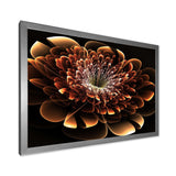 Brown Fractal Flower