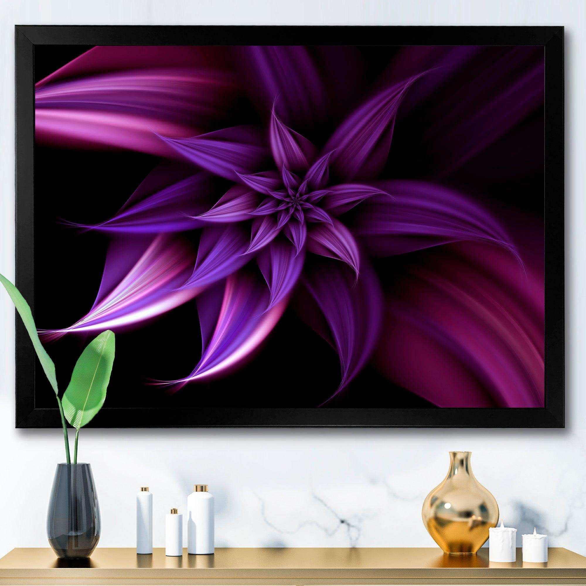 Fractal Flower Purple