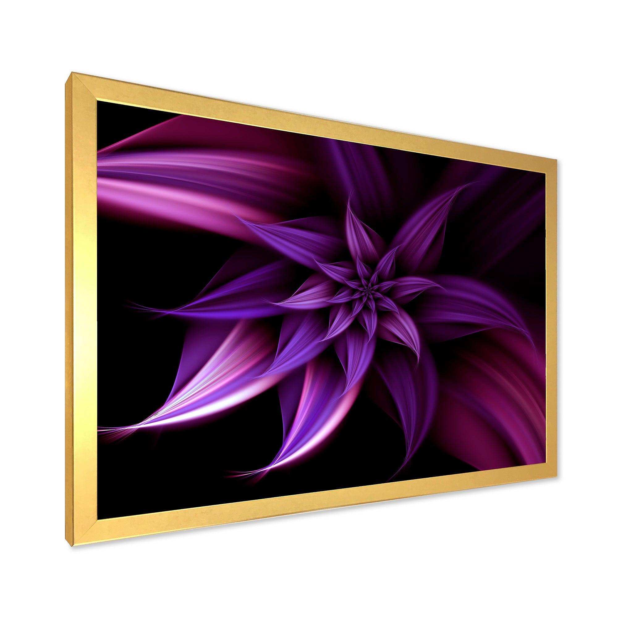 Fractal Flower Purple