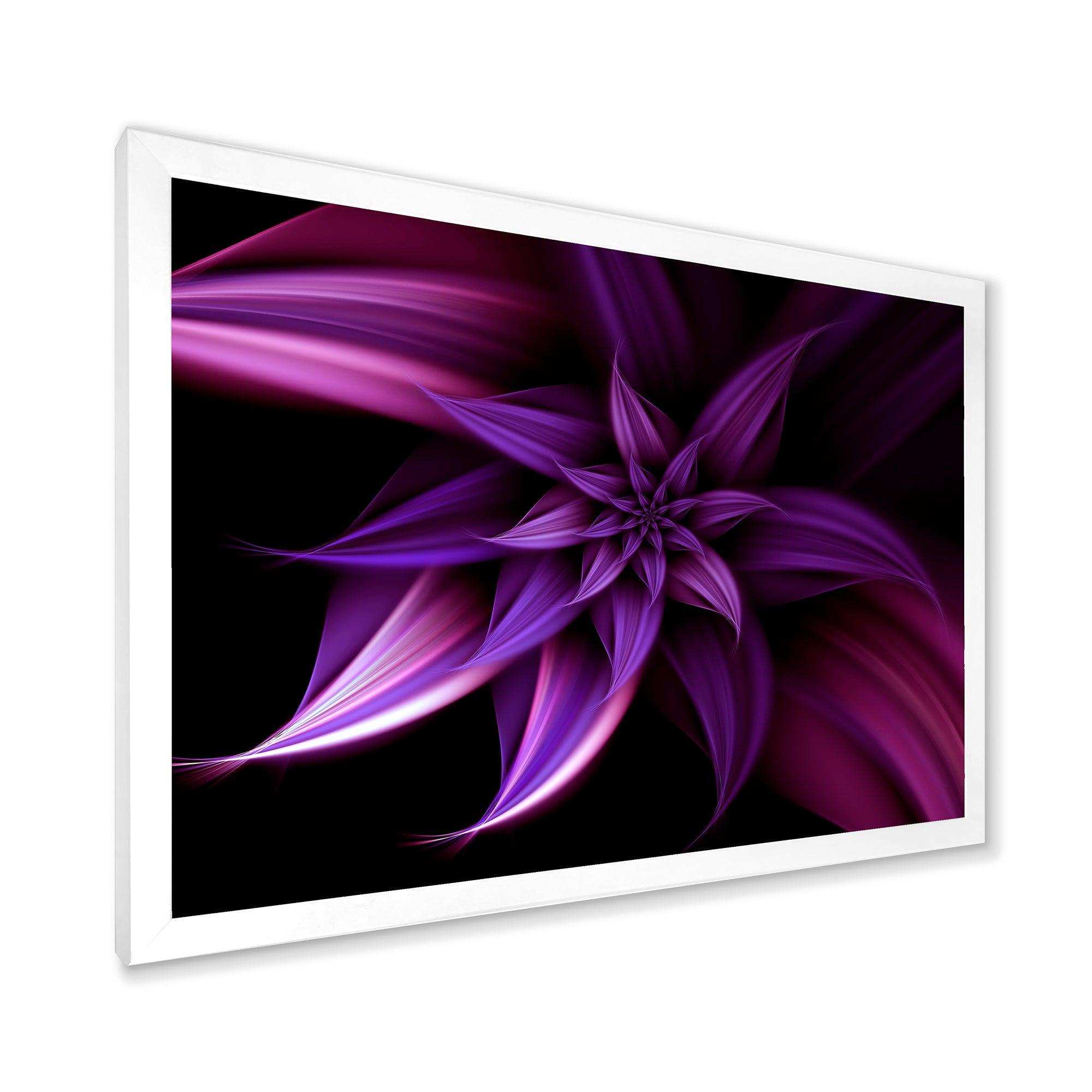 Fractal Flower Purple