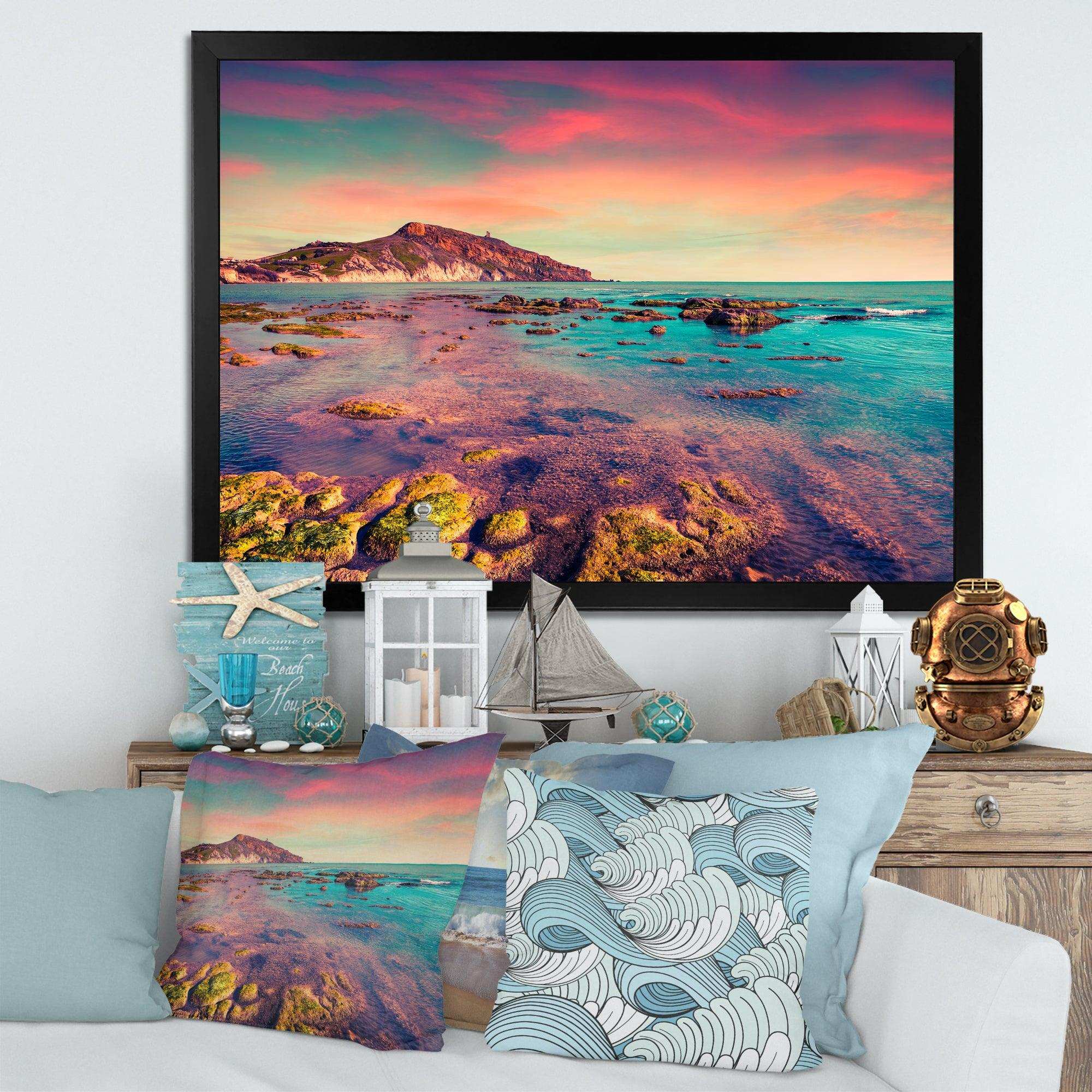 Giallonardo Beach Colorful Sunset