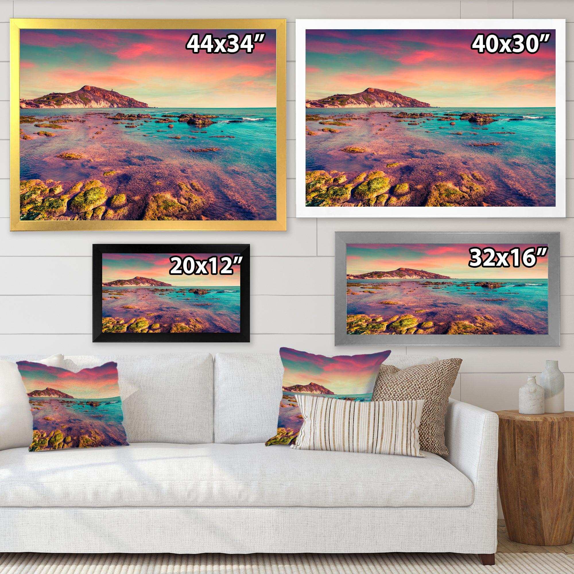 Giallonardo Beach Colorful Sunset