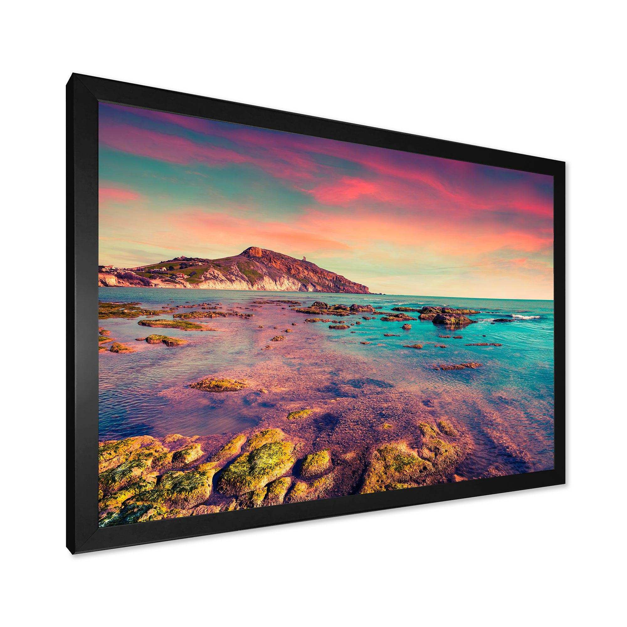 Giallonardo Beach Colorful Sunset