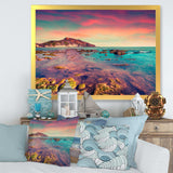 Giallonardo Beach Colorful Sunset