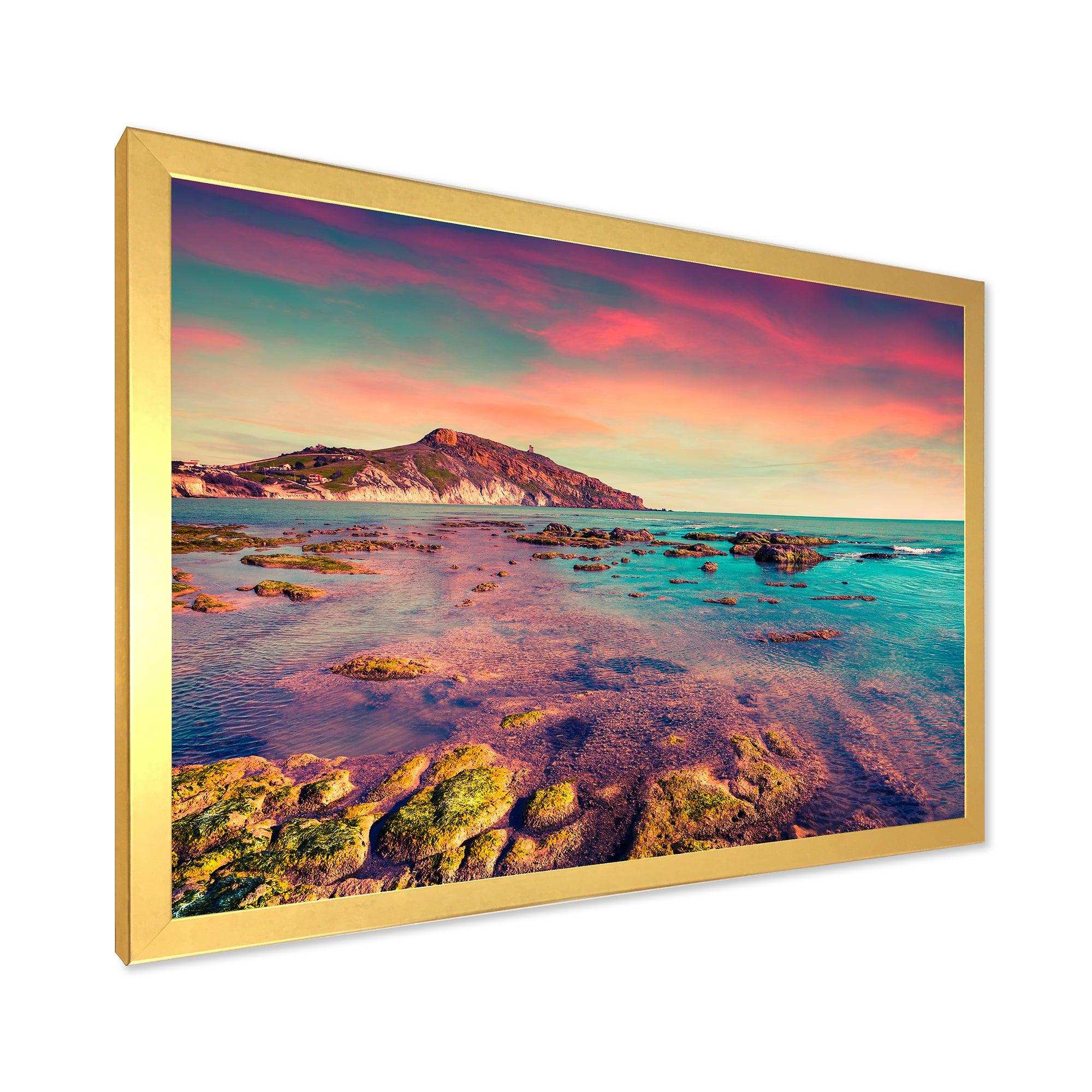 Giallonardo Beach Colorful Sunset