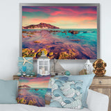 Giallonardo Beach Colorful Sunset