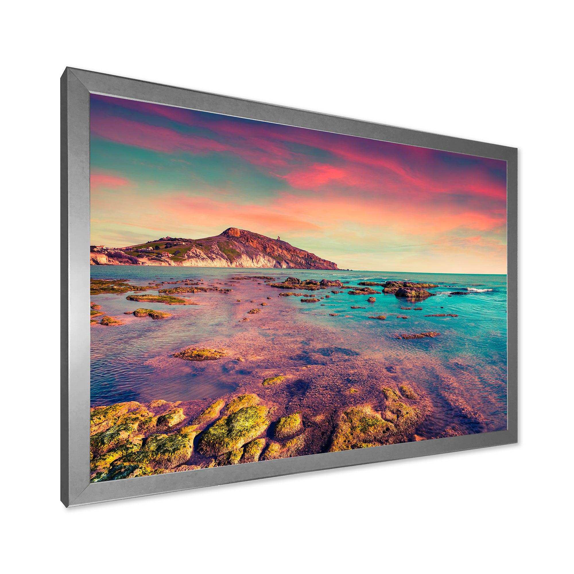 Giallonardo Beach Colorful Sunset