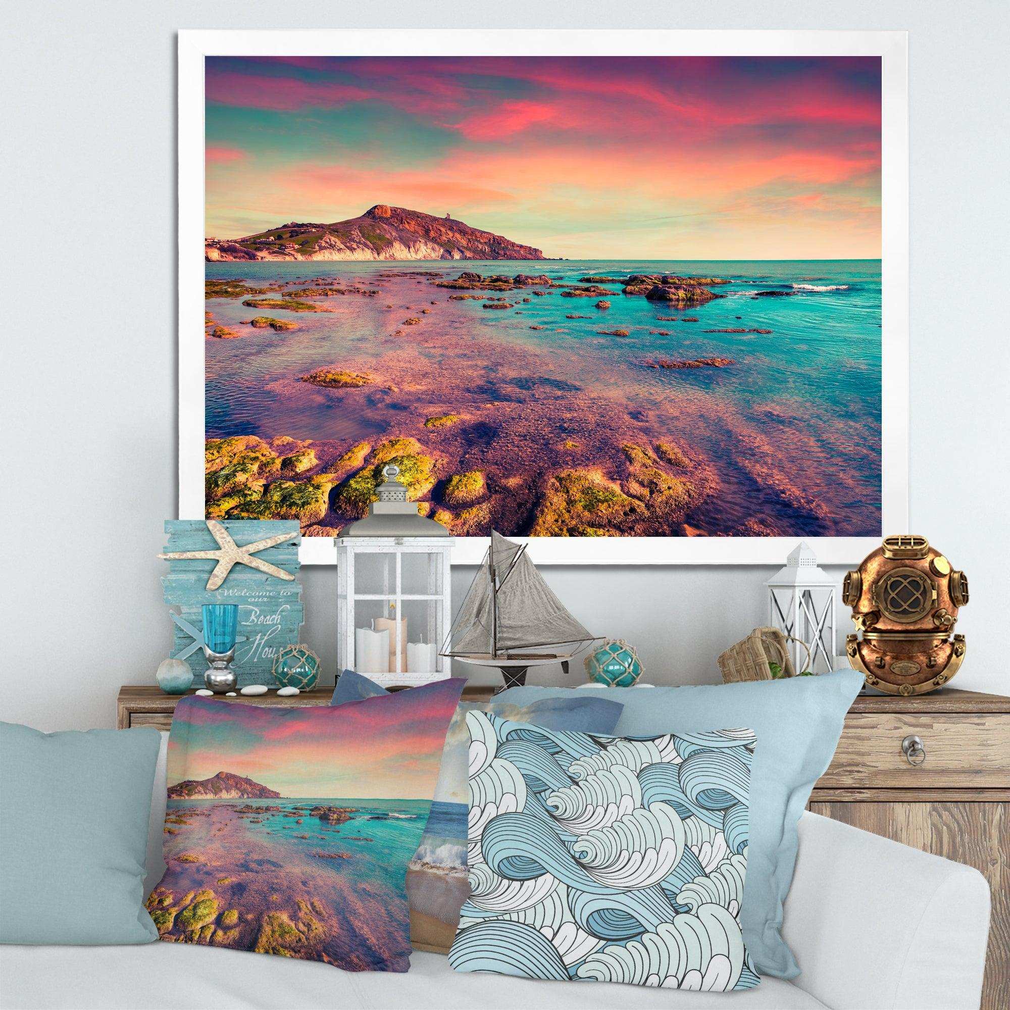 Giallonardo Beach Colorful Sunset