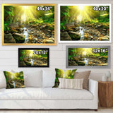 Mountain Stream in Forest