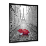 Eiffel View from Paris Street