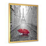 Eiffel View from Paris Street