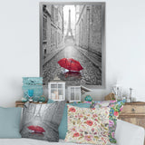 Eiffel View from Paris Street